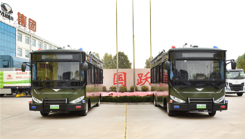 喜迎二十大 忠誠保平安丨躍迪移動警務室化身“綠色衛士”奔赴河南治安第一線